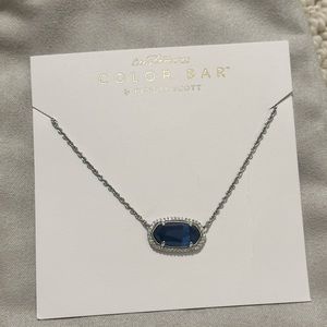 Kendra Scott Lux Elisa with Navy Catseye